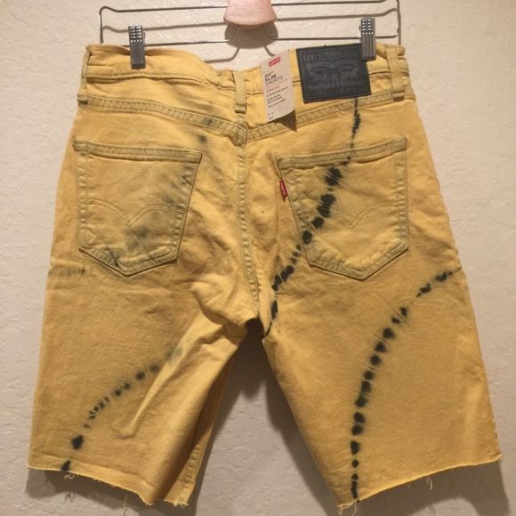 Levi’s 511 Slim Tie Dye Jean Shorts NWT - Picture 3 of 8